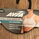Avia Women’s Plus Low Support Seamless Scoop Neck Sports Bra Photo 1