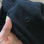 Old Navy Black Hooded Women's Jacket - crop top scrunch Photo 3