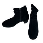 NWT Cliffs by White mountain Alina suede ankle boots Black Size 5 Photo 5