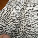 Lululemon Womens Squad Goals Size 8 Tank Sheer Luon Pebble Jacquard White Black Photo 2