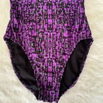 Tyr. Durafast Elite Petra Cutoutfit One Piece Swimsuit - Geometric Purple(Size36) Photo 4