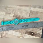 Fashion Watch Geneva Brand Turquoise Strap Case Stunning Blue Photo 8