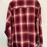 Jachs Girlfriend  New York XXL Red Button Front Flannel. Photo 1