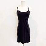 SKIMS Fits Everybody Women's Bodycon Slip Dress in Black Size Large Photo 2