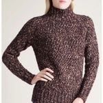 Kensie WoolâBlend TwistedâBoucleâSweaterâSize Small in Brown Pullover Style Photo 0