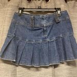 Juicy Couture Flare Denim Mini Skirt Photo 0