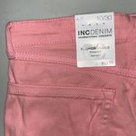 INC Denim NWT Size 10/30 Pink Distressed High Rise Fashion Basic Shorts Photo 4
