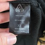 Unif Ornate High Low Long Sleeve Distressed Mini Sweater Dress Sizes XS Photo 8