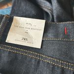ZARA NWT  The HIGH RISE BOOTCUT  JEANS Exposed Seam Photo 12