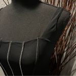 🌸NWT AUDEN BLACK RHINESTONE BODYSUIT SIZE SMALL🌸 Photo 2