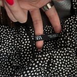 ZARA  Black and White Mini Dress Photo 2