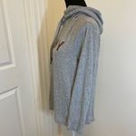 DKNY Sport Hooded Thin Sweatshirt Logo Athletic Athleisure Top EUC Photo 3