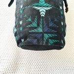 Lucky Brand Asha Black Blue Green Embroidered Tapestry Bucket Crossbody Bag Photo 5