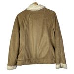 Johnston & Murphy Light Tan Faux Suede Penny Lane Jacket S Photo 1