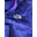 The North Face  Jacket Womens Medium Purple Pink Fleece Full Zip Outdoors flaw*** Photo 1