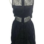 Revolve Funktional black lace cut out cocktail dress size Small Photo 0