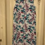 Jessica London Linen Blend Floral Sleeveless Maxi Sz 24 Dress. 1917 Photo 4
