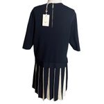 Ted Baker NWT  Pleat Hethia Skirt Knitted Flippy Dress Navy Size US 12 Photo 3