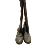 Steve Madden  Rovvee Light Brown Leather Tall‎ Boho Boots Distressed Size 7.5 Photo 5
