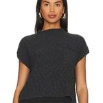 Free People Freya Sweater in Black Charcoal Combo, XS Photo 0