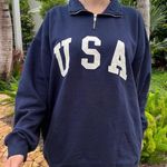 Brandy Melville Missy Quarter Zip Sweatshirt Photo 0