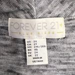 Forever 21  Heathered Gray Cardigan  Size 2X Photo 4