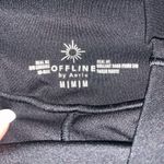 Aerie  OFFLINE Black Hi Rise Real Me 7/8 Leggings with Pockets size medium Photo 3