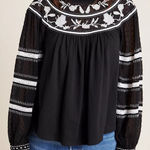 Anthropologie  Maeve Winona Lace Top Large Photo 0