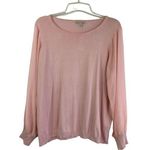 Dress Barn  Women's Light Pink Long Sleeve Top Photo 0