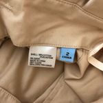 Antonio Melani Womens Pants High Rise Paper Bag Waist Wide Leg Belted Beige 2 Photo 3