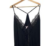 Victoria’s Secret Open Back Modal Romper Black Size XL Cottagecore Coquette Cute Photo 4