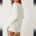 Free People NWT Soul Song Longsleeve Tee L Photo 4