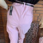 Like an angel LILAC PURPLE SKINNY LEG STRETCH PANTS W/BLACK BELT NWT (2X) Photo 7