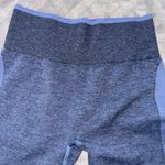 PINK - Victoria's Secret  Blue Heart Workout Seamless High Waist Leggings bluesize S Photo 3