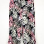 White House | Black Market Wide Leg Crop Leaf Print Pants Sz 4 Photo 8