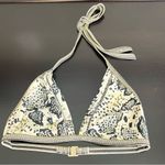 Ted Baker  Bahli Quartz Print Triangle Bikini Top, removable vanity cups, S/M Photo 6