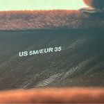 Vince  Blair Velvet Slip On Shoes Size 5 Burgundy Oxblood Photo 7