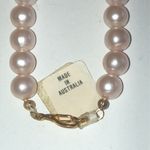 Vintage Elegant Pink Faux Pearl Classic Boho Necklace Photo 1
