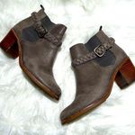 Sperry  braided booties, grey leather, size 8 Photo 0