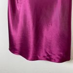 Vintage Private Luxuries Wine Lace Top Nightgown Chemise Slip Dress Size M Purple Size M Photo 2