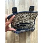 Y2K 90s Rafe Chunky Buckle Sapphire Blue Wristlet Wallet Clutch Photo 2