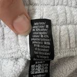 Victoria's Secret  On Point Grey Color Block Cotton Sweatpant Shorts Size Medium Photo 4