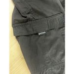 prAna Women Black Cargo Pants Size M Straight Leg Casual Zipper Closure Photo 8