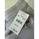 DL1961  Hazel Runway Collection Alloy Silver Metallic‎ Skinny Biker Jeans Size 26 Photo 7