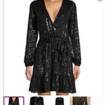 Michael Kors   Mirror Dot Matte-Jersey Crossover Mini Dress Party Size Medium Photo 1