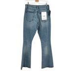 frame denim Frame Le High Flare Jeans Denim Crystal Shores Rips Blue Size 32 Photo 8