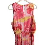 Ashley Stewart  Plus 18/20 Watercolor Floral Asymmetric Dress Fairy Y2K Whymsical Photo 4