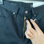 AG Adriano Goldschmied  Kora High Rise Wide Leg Jeans Black 24 Photo 5