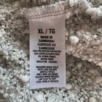 Aeropostale Aéropostale Chenille Popcorn Silver Metallic Sparkle Holiday Sheer Sweater Sz XL Photo 4