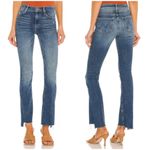💕MOTHER💕 The Runaway Step Fray Jeans ~ Leaps and Bounds 26 NWOT Photo 6